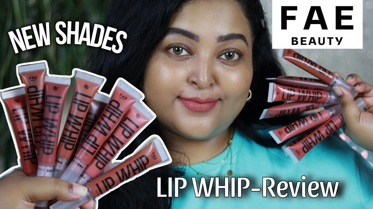 FAE BEAUTY LIP WHIP|| 8 нюдовых оттенков|| Обзор и свотчи|| НОВЫЕ ОТТЕНКИ для всех тонов кожи #не...
