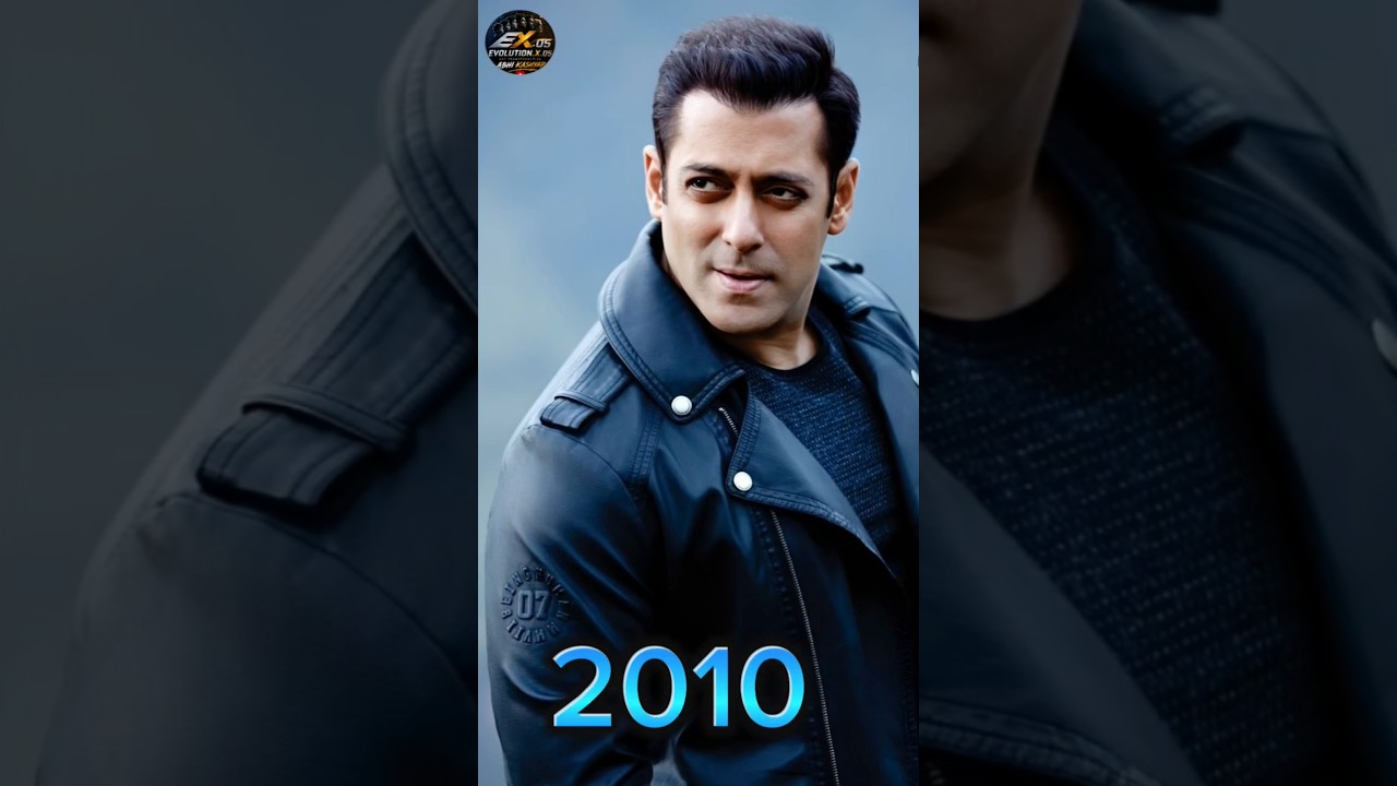 Salman Khan 😎💪(Sallu bhai) then and now age transformation 1980 Vs 2026 #viral #shorts