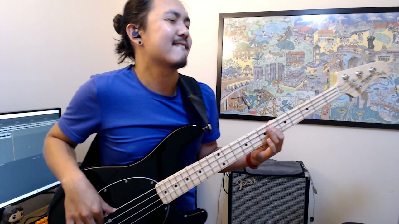 Mark Ronson feat Amy Winehouse - Valerie (Bass Cover)