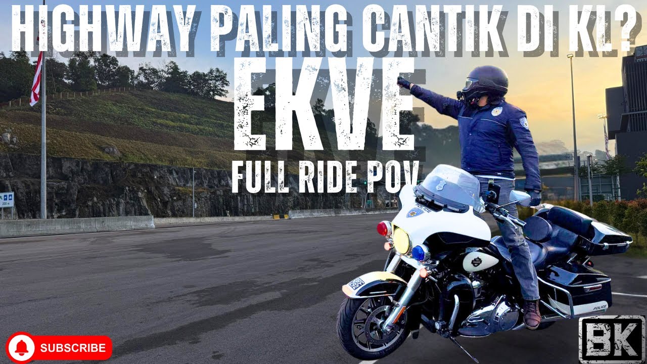 EKVE Highway Baru Paling Cantik Di KL? Ride POV | Ampang - Sg Long | East Klang Valley Expressway