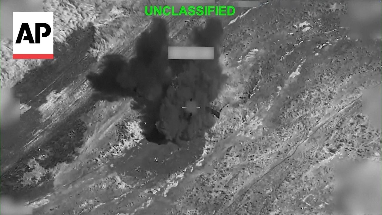 CENTCOM video shows US launching more airstrikes against Iran