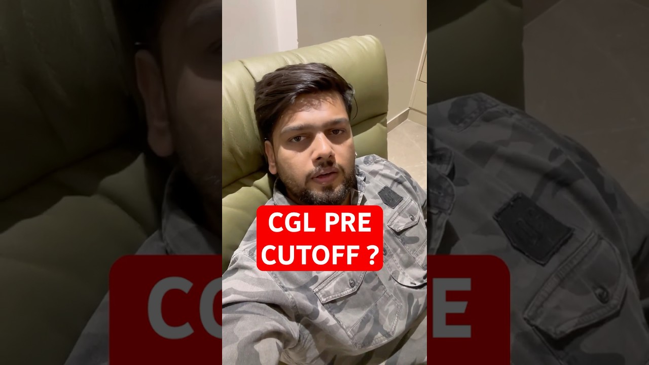 CUTOFF SSC CGL PRE ? #ssc