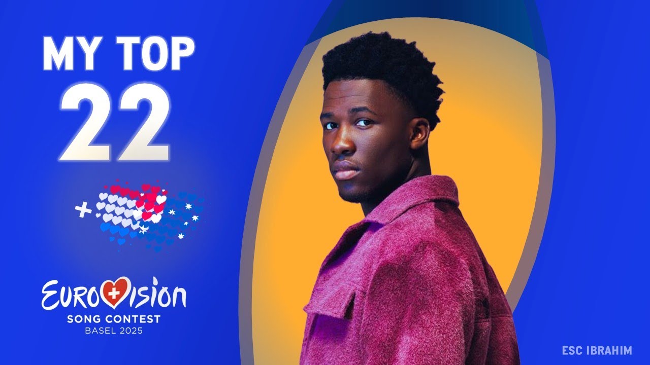 🇨🇭 Eurovision 2025 | My Top 22 - New: 🇦🇺🇳🇱