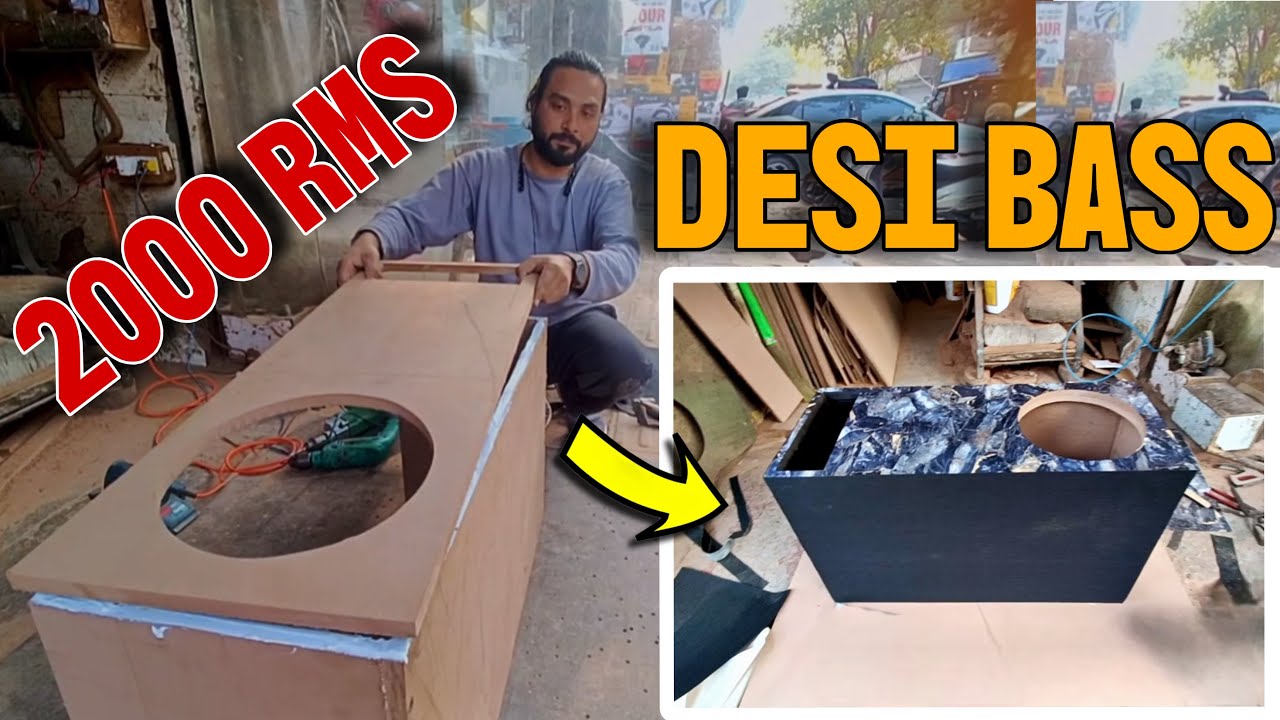 2000 RMS  single Woofer Box Kaise Banaye Full Process + Heavy Bass Test | Hindi 2026 #WooferBox#CarA