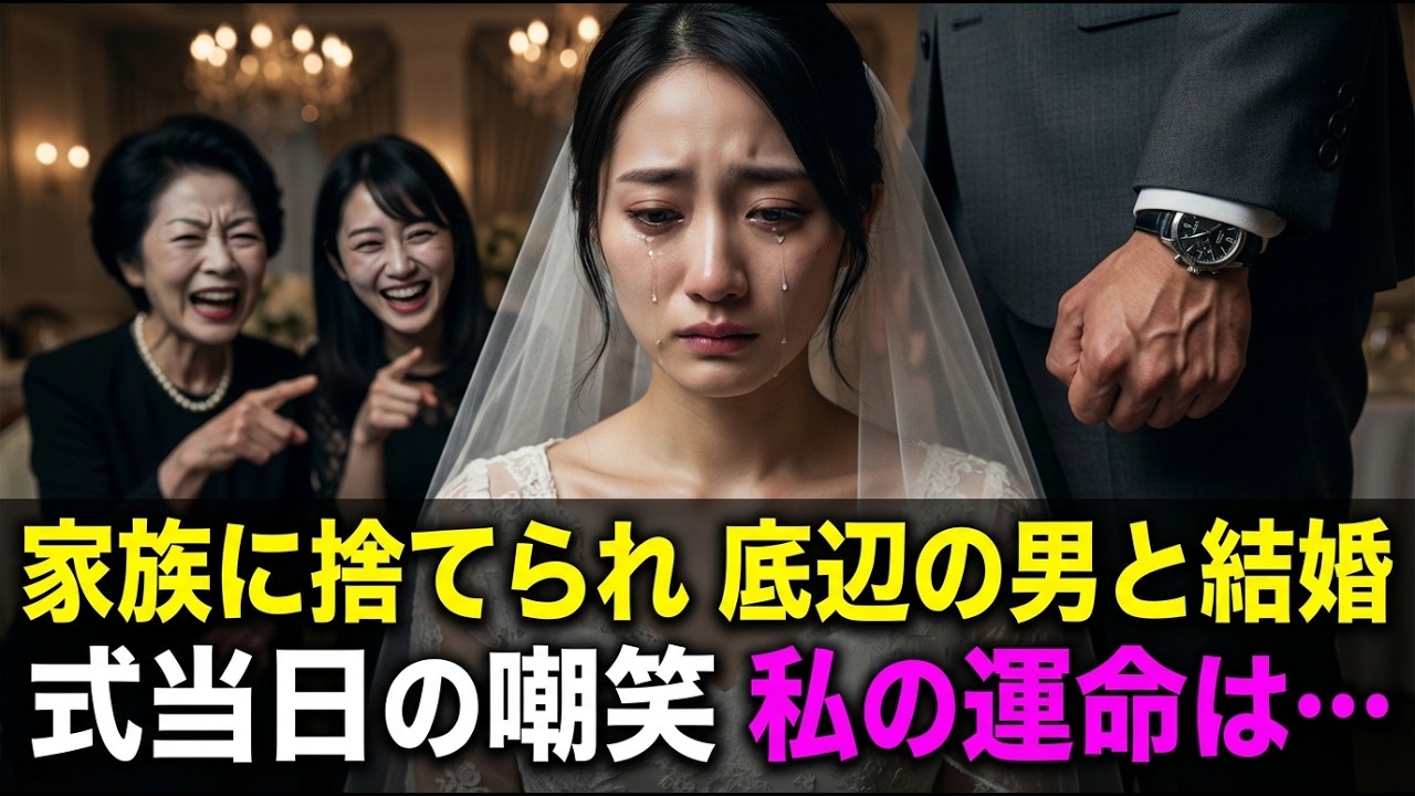 「あんたはハズレ」家族に捨てられた私の結婚初日…迎えの車を見た瞬間、空気が変わった