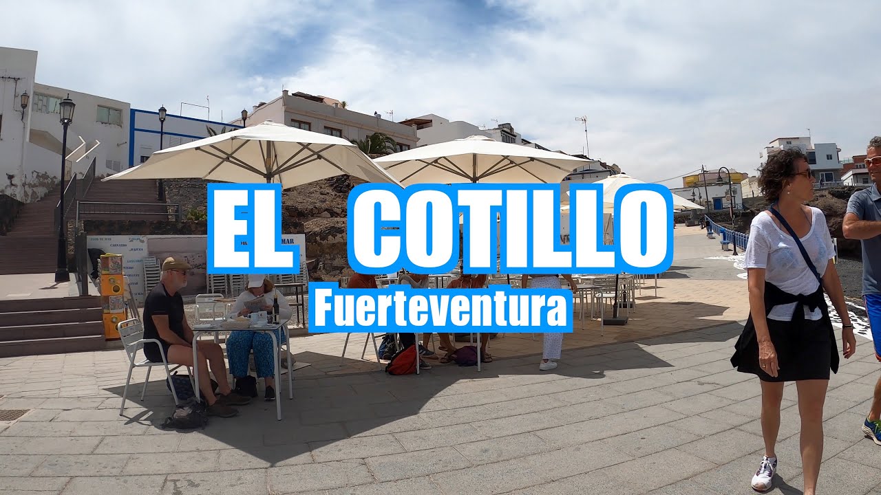 El Cotillo Fuerteventura Spain 🇪🇸 4K Walking Tour
