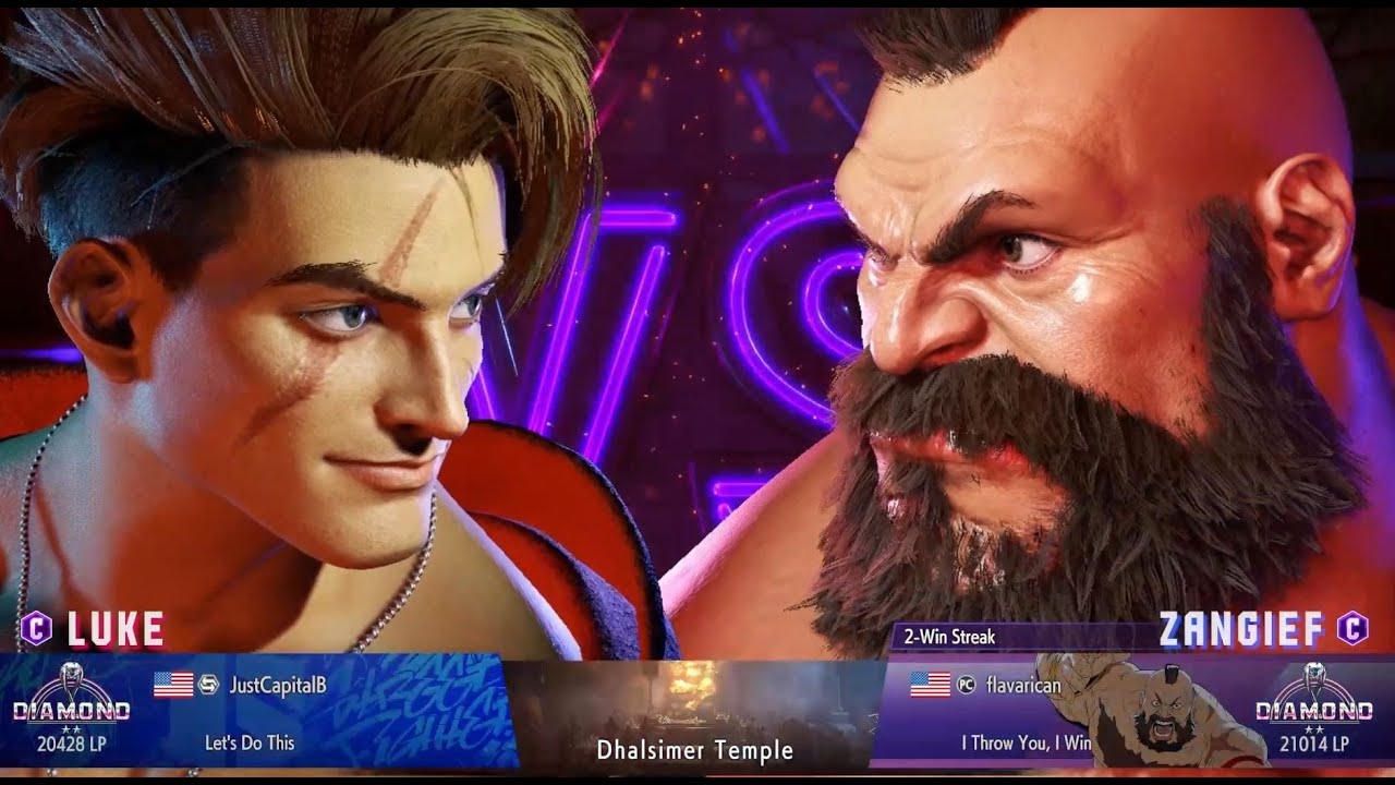 SF6 Road to ☆☆☆ diamond. Part 10 vs JustCapitalB (Luke)