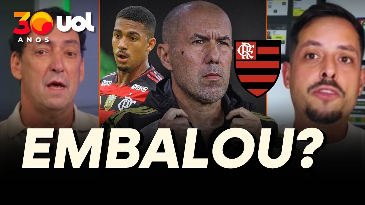 FLAMENGO EMBALOU COM LEONARDO JARDIM: 'PROBLEMA ERA O FÍSICO', DIZ PVC
