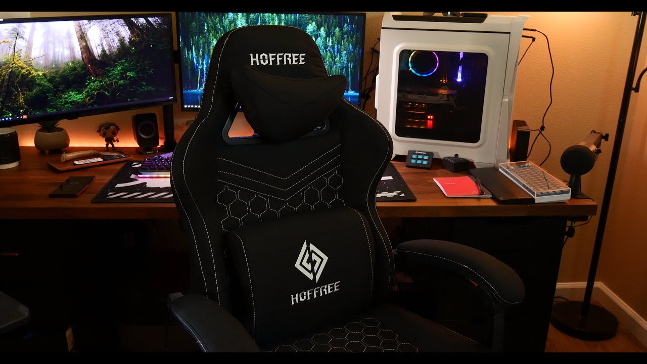 HOFFREE Gaming Chair with Massage.