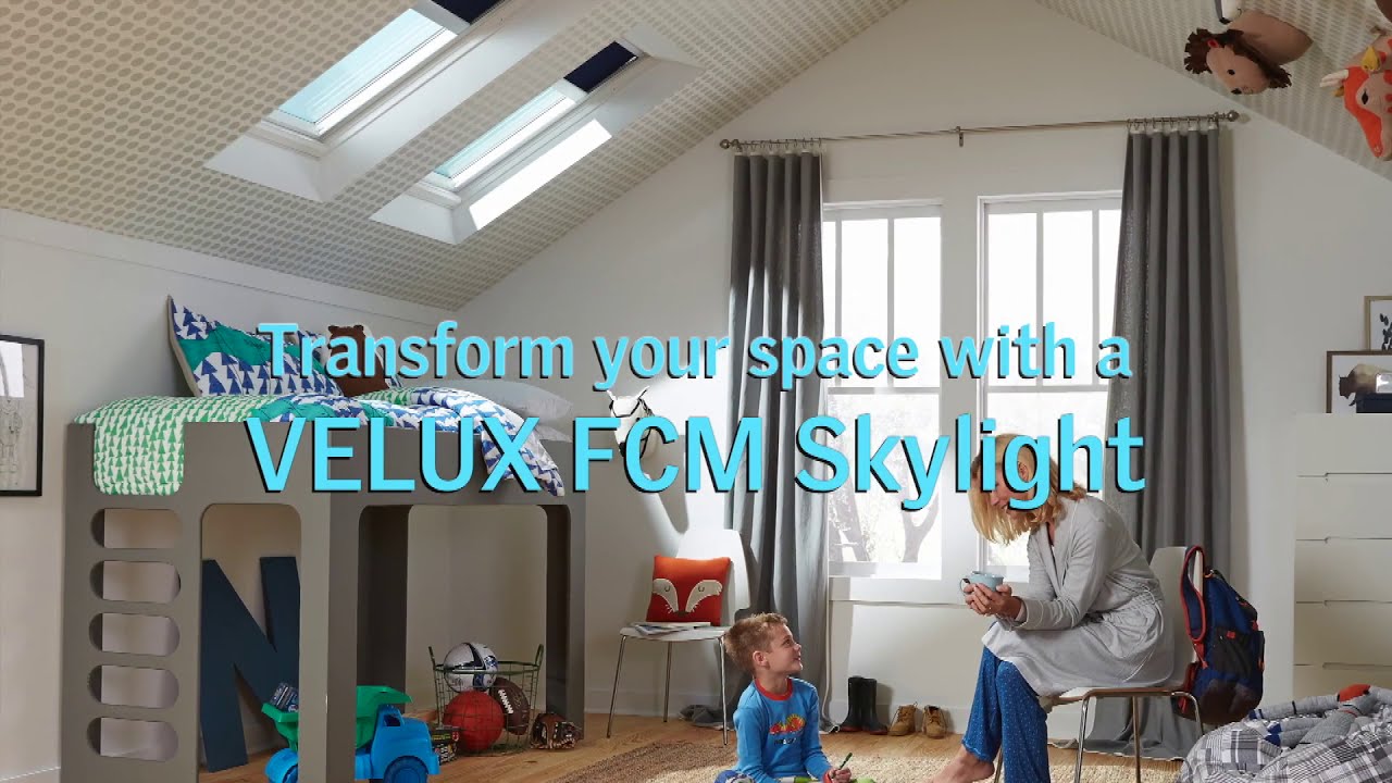 VELUX FCM Skylight Features and Benefits