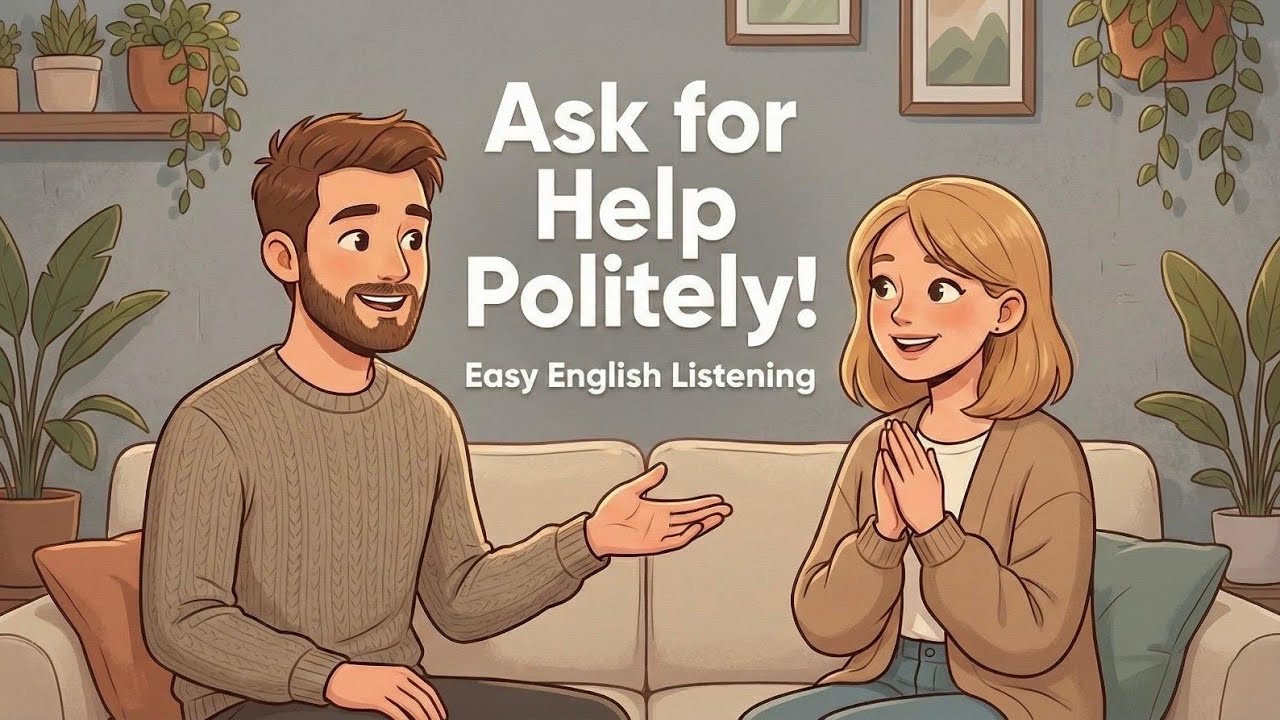 How to Ask for Help Politely in English | Can, Could & Would You Mind | English Podcast