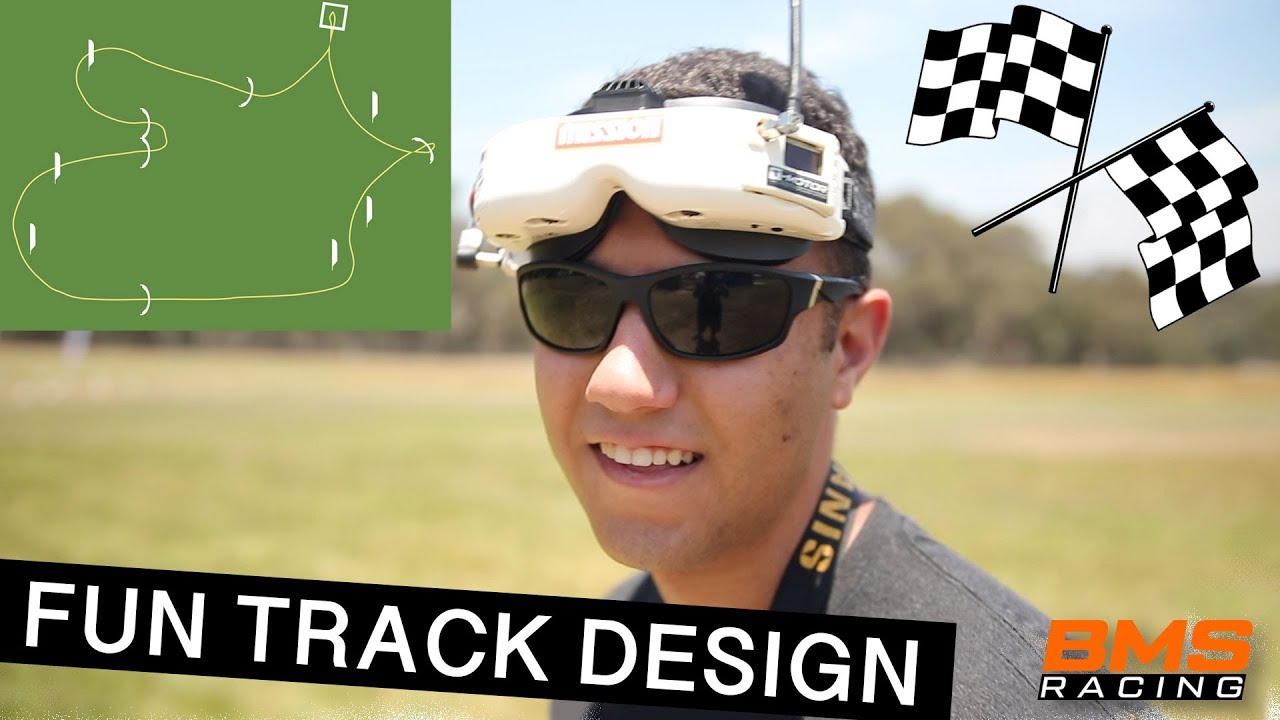 FPV Drone Racing - Fun Training Track Design #01