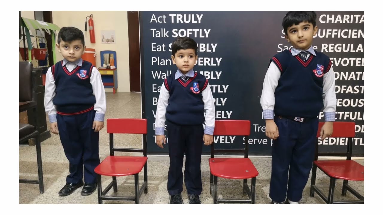 EPL (Exercises of Practical Life) | CARRYING A CHAIR | Playgroup & Nursery @ Junior Wing | 11-Nov-22