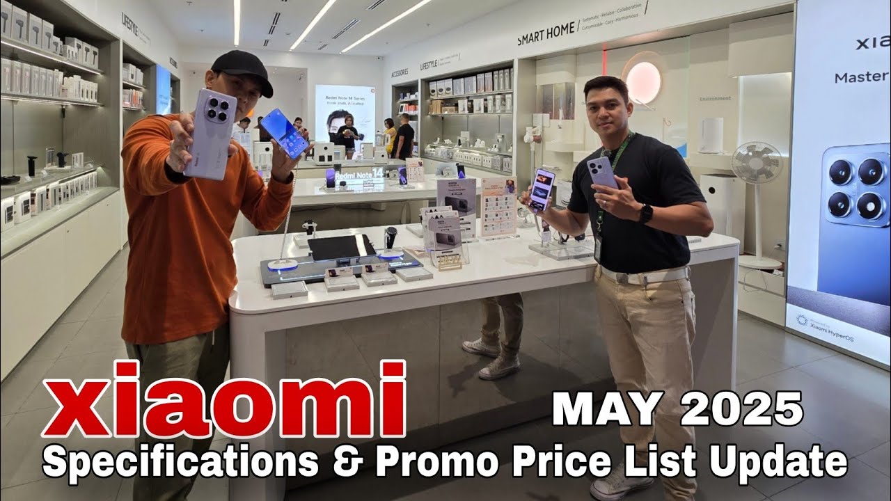 XIAOMI Specifications & Promo Price List Update May 2025, Xiaomi 15, Pad 7 Series, Redmi Note 14 Ser