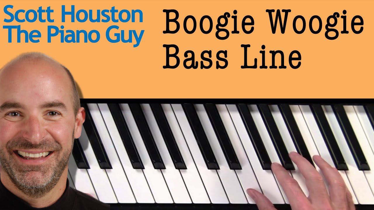 Boogie Woogie Piano Bass Line Pattern