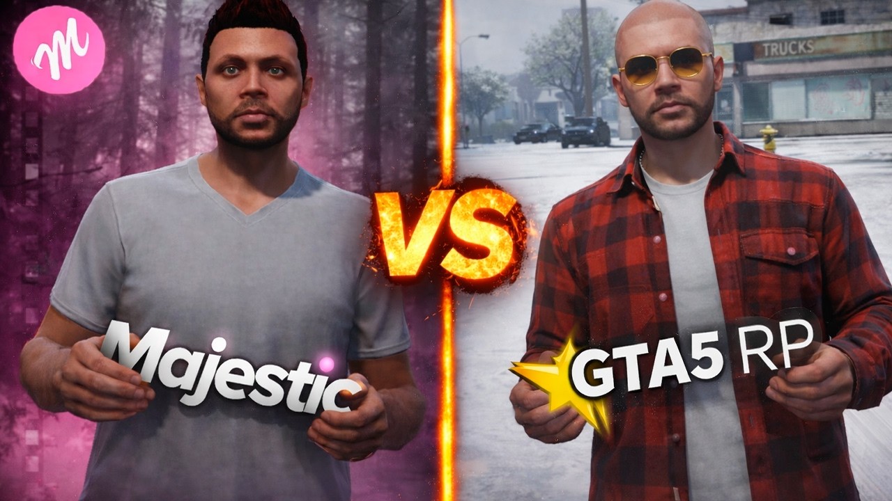МАДЖЕСТИК или ГТА 5 РП | КАКОЙ ПРОЕКТ ЛУЧШЕ? в 2026 ГОДУ | (majestic rp vs gta 5 rp)