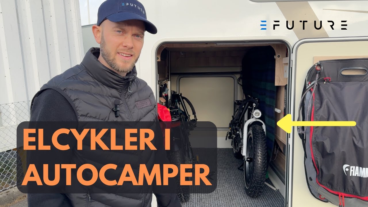 Elcykler i Autocamper