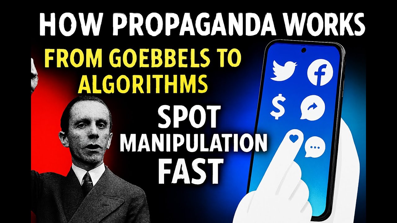How Propaganda Works: From Goebbels to Algorithms &mdash; Spot Manipulation Fast