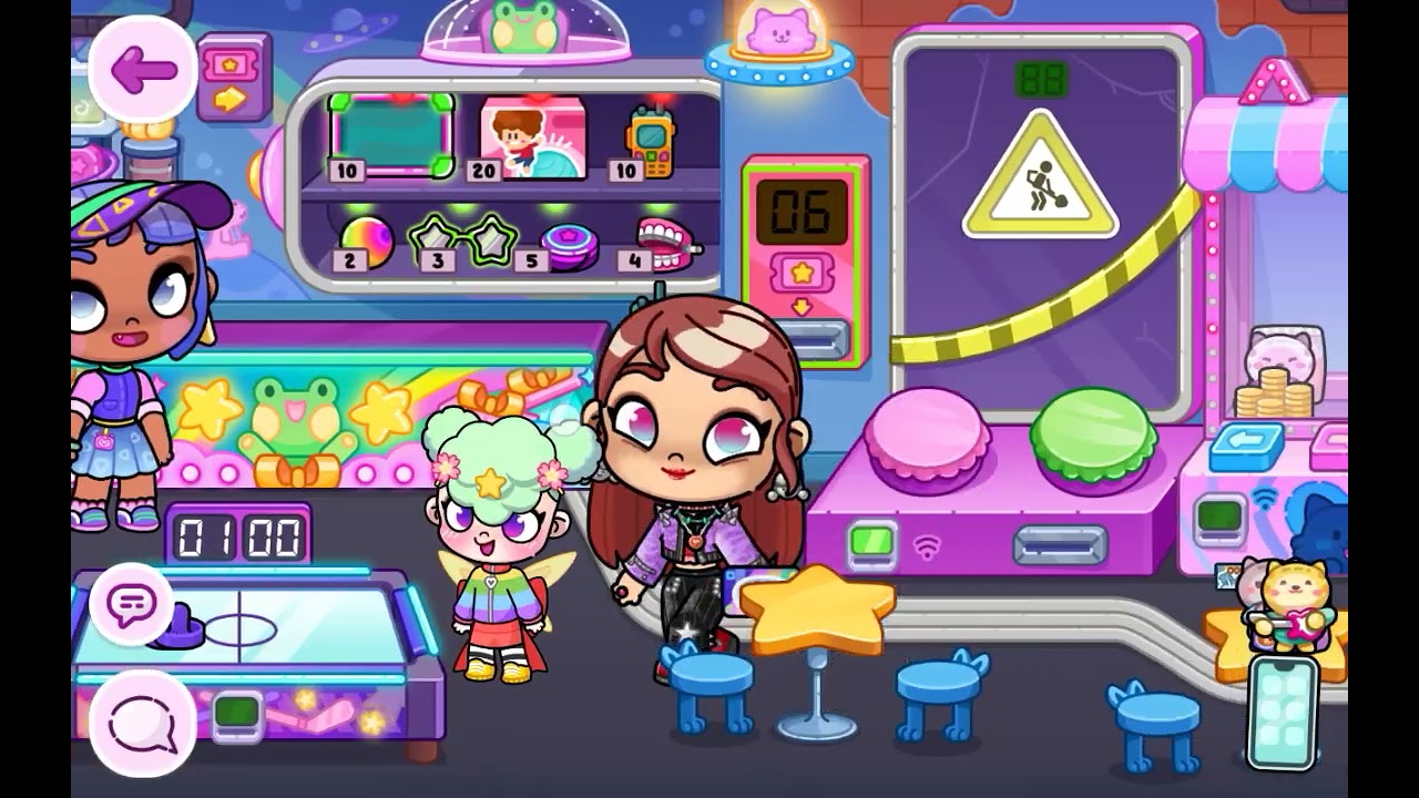 On joue au basket dans Avatar world 