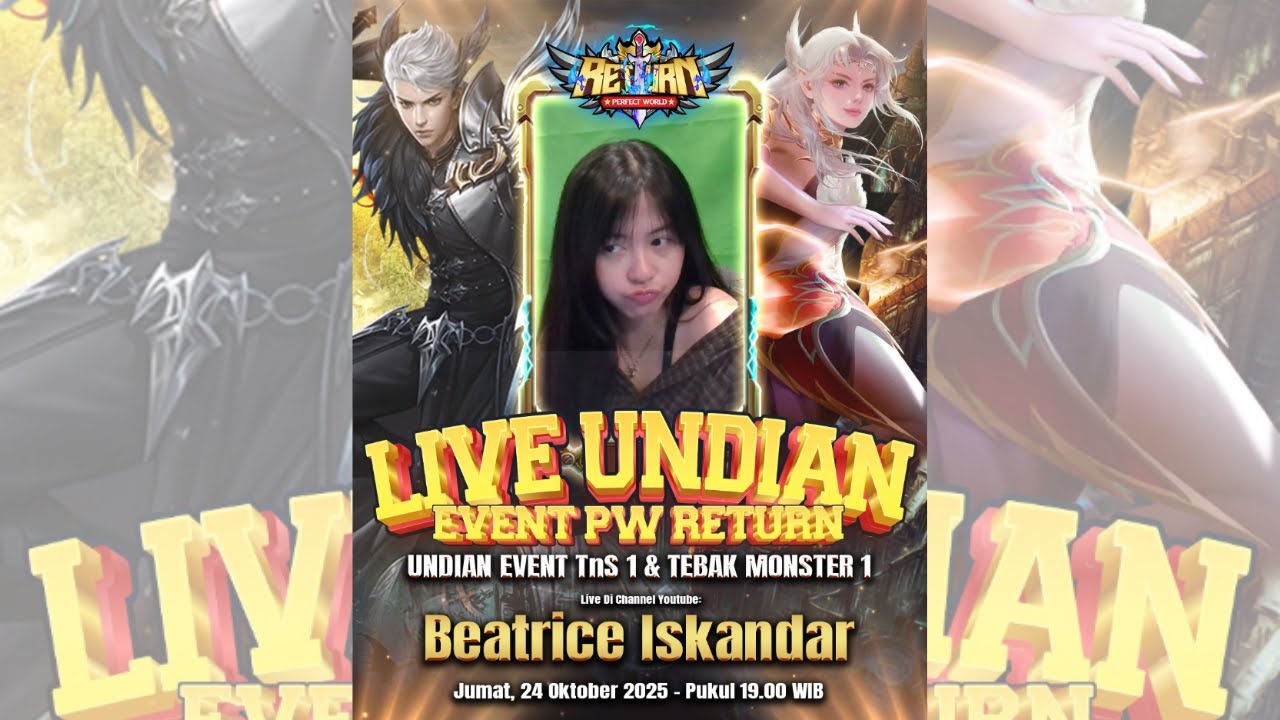🔴[LIVE] UNDIAN EVENT TnS & TEBAK MONSTER | PW RETURN