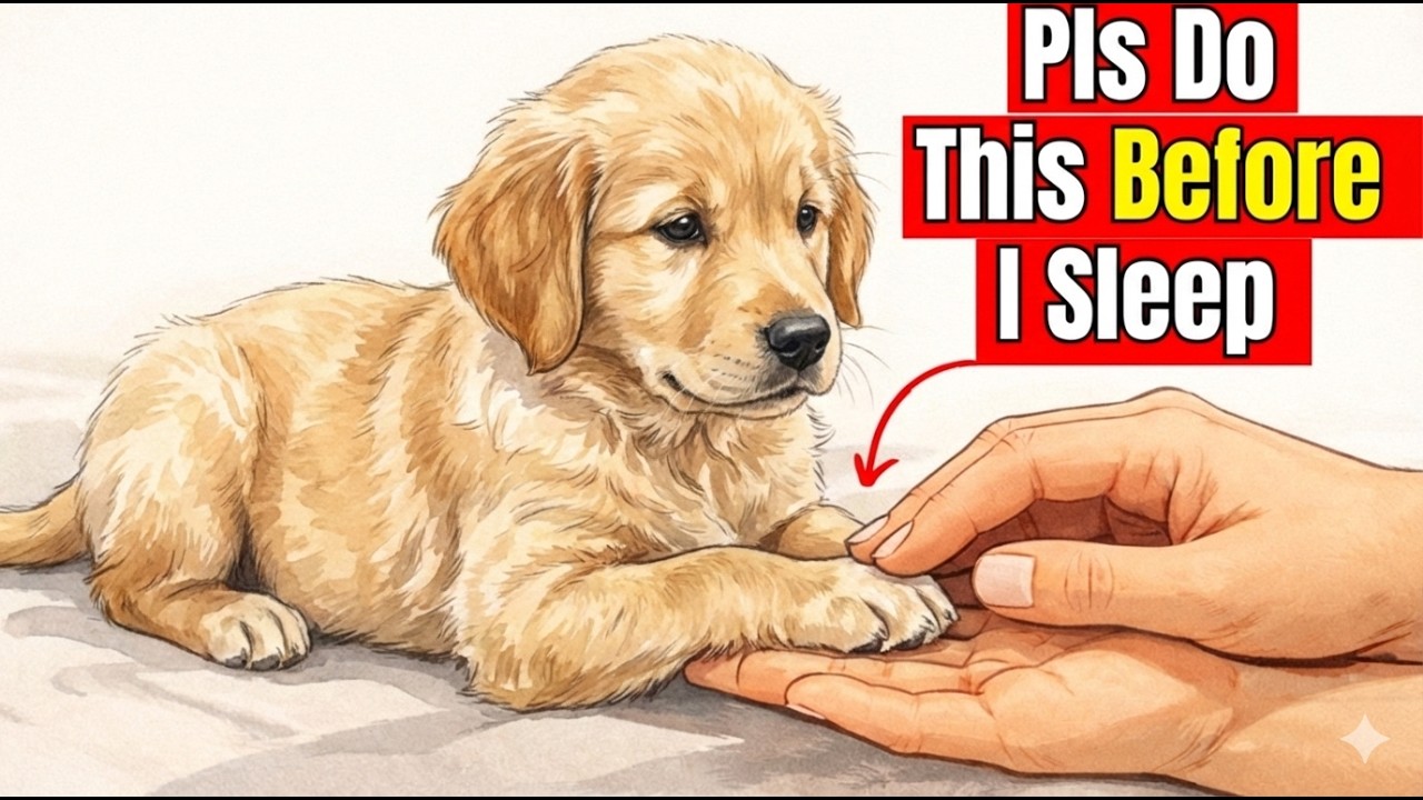 Why Your Dog Can’t Sleep at Night (Until You Do This)