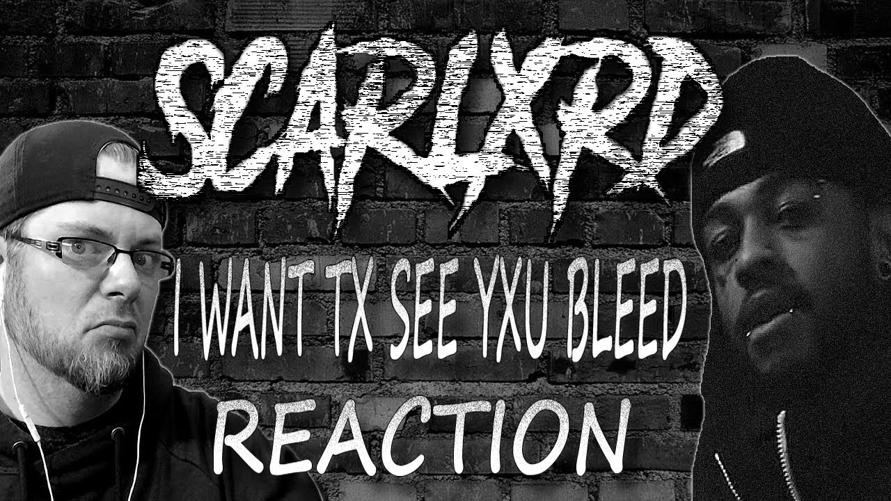 MetalHead REACTION to scarlxrd (I WANT TX SEE YXU BLEED)