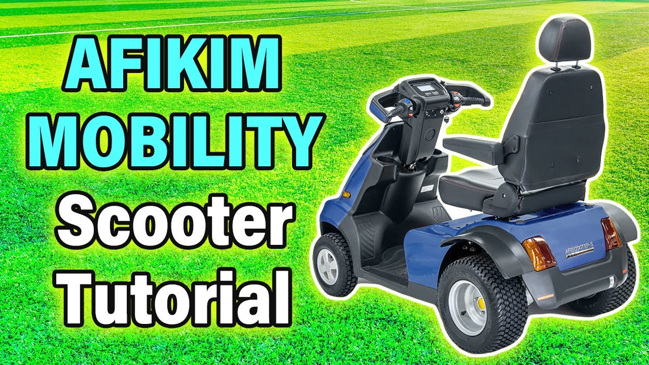 🧑🏻‍🔧Afikim Mobility Scooter Tutorial - How to install the mirrors on Afiscooter S or C