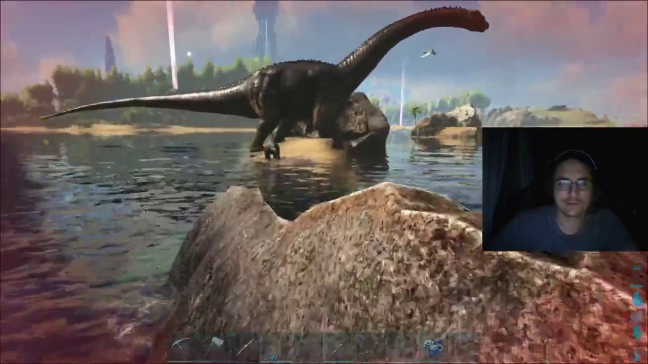 PapaSean meets Garrett - Early Days of PvP on ARK following official release Server 183  Ep2