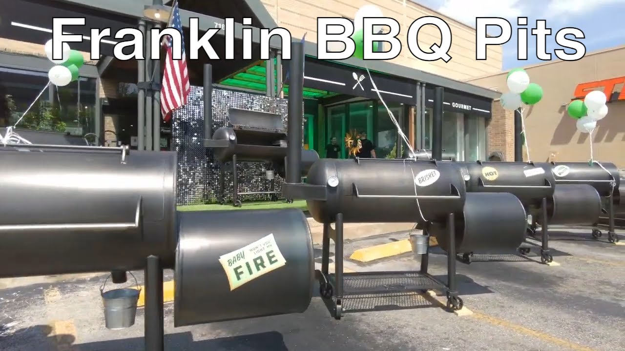 Franklin BBQ's new line of smokers