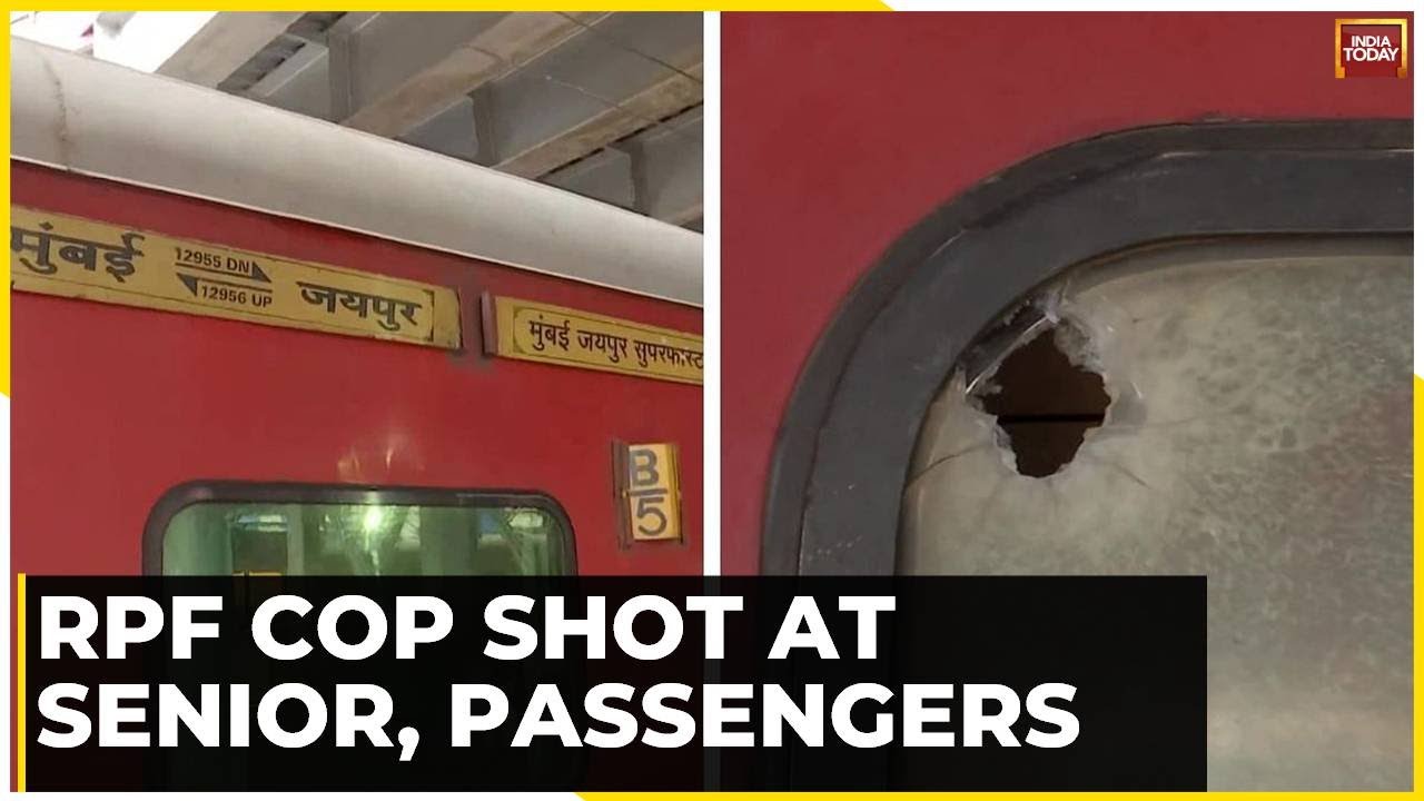 Accused RPF Constable Chetan Shot AT RPF Senior Officer Tika Ram, 3 passengers
