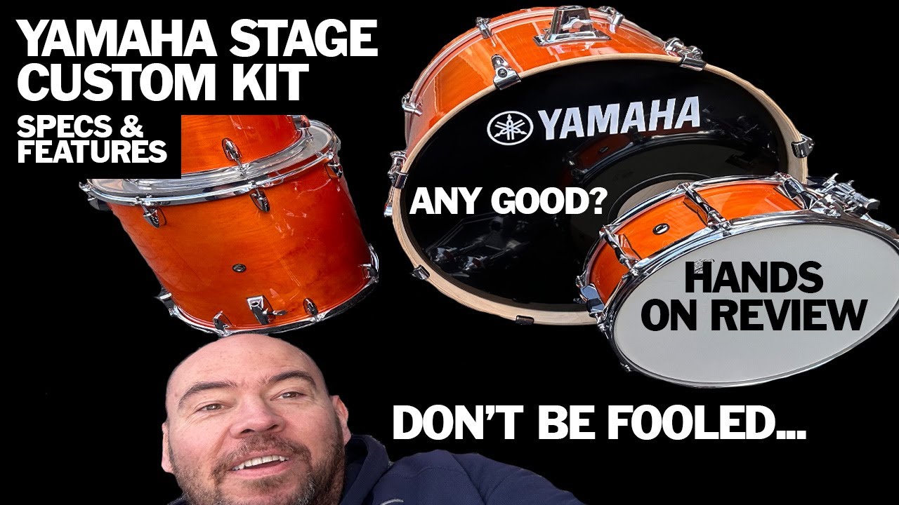 Ударная установка YAMAHA STAGE CUSTOM BIRCH — практический РЕАЛЬНЫЙ ОБЗОР характеристик и характе...