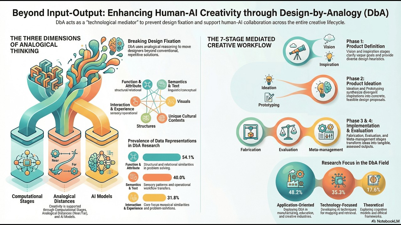 Beyond Input-Output: Rethinking Creativity through Design-by-Analogy in Human-AI Collaboration
