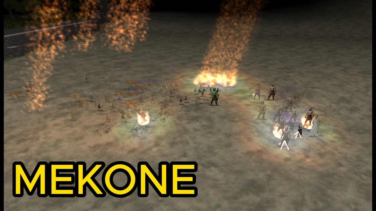 Dominions 6: Silly late game fight as Mekone
