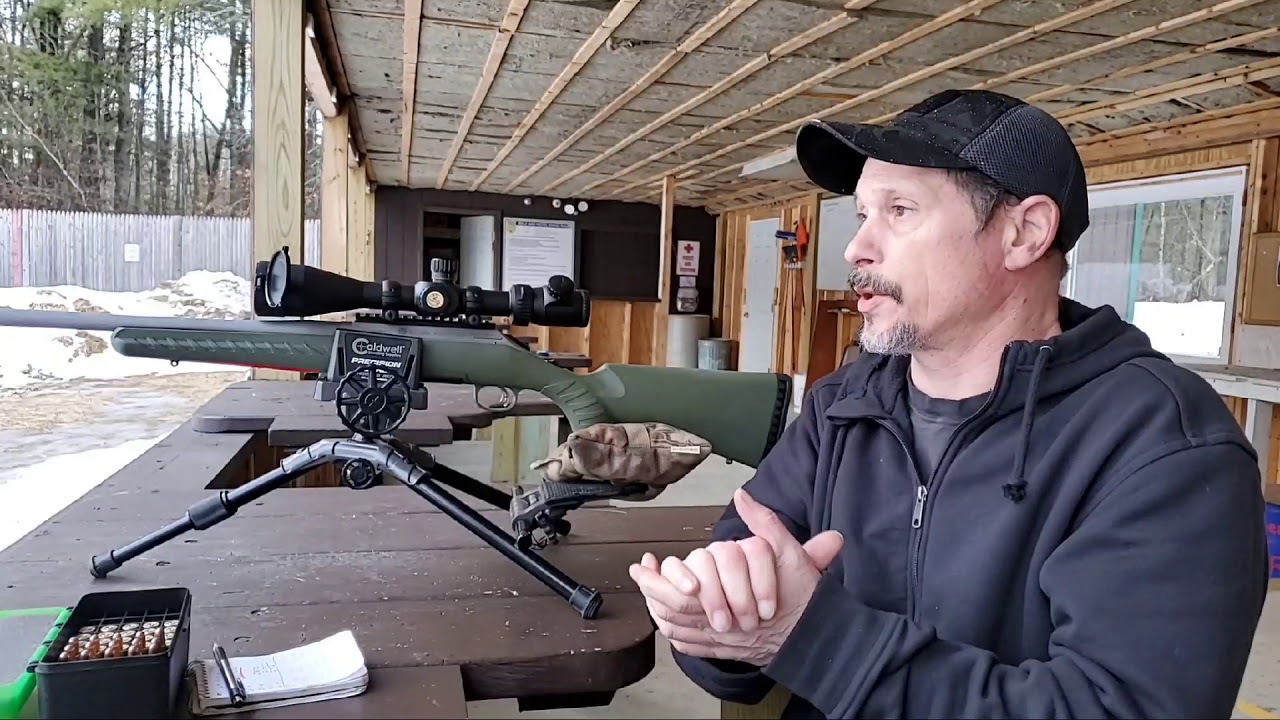 Ruger American predator 6.5 creedmoor first shots.