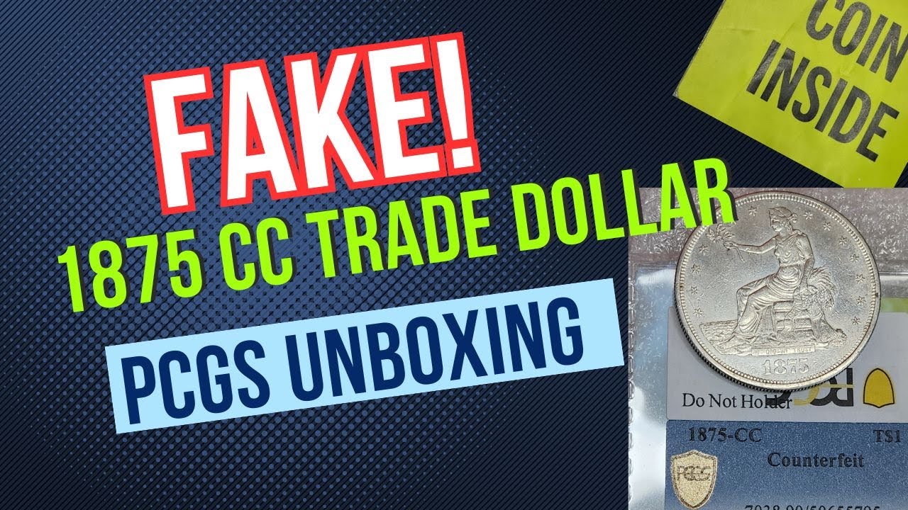 1875 CC Trade Dollar Counterfeit! PCGS Unboxing Carson City, 1920s Commem Halfs, Silver Dollars