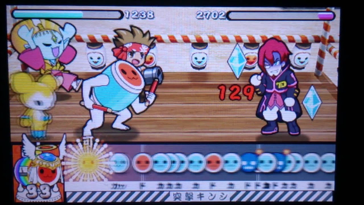 「太鼓の達人 どんとかつの時空大冒険」 DLC7 BOSS戰 夜桜繚乱感謝祭 辛口