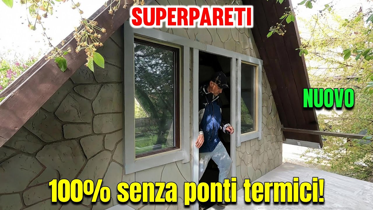 Costruisci mura ignifughe, calde ed economiche! Casa a 2 piani da 50 m² con solo 1000$