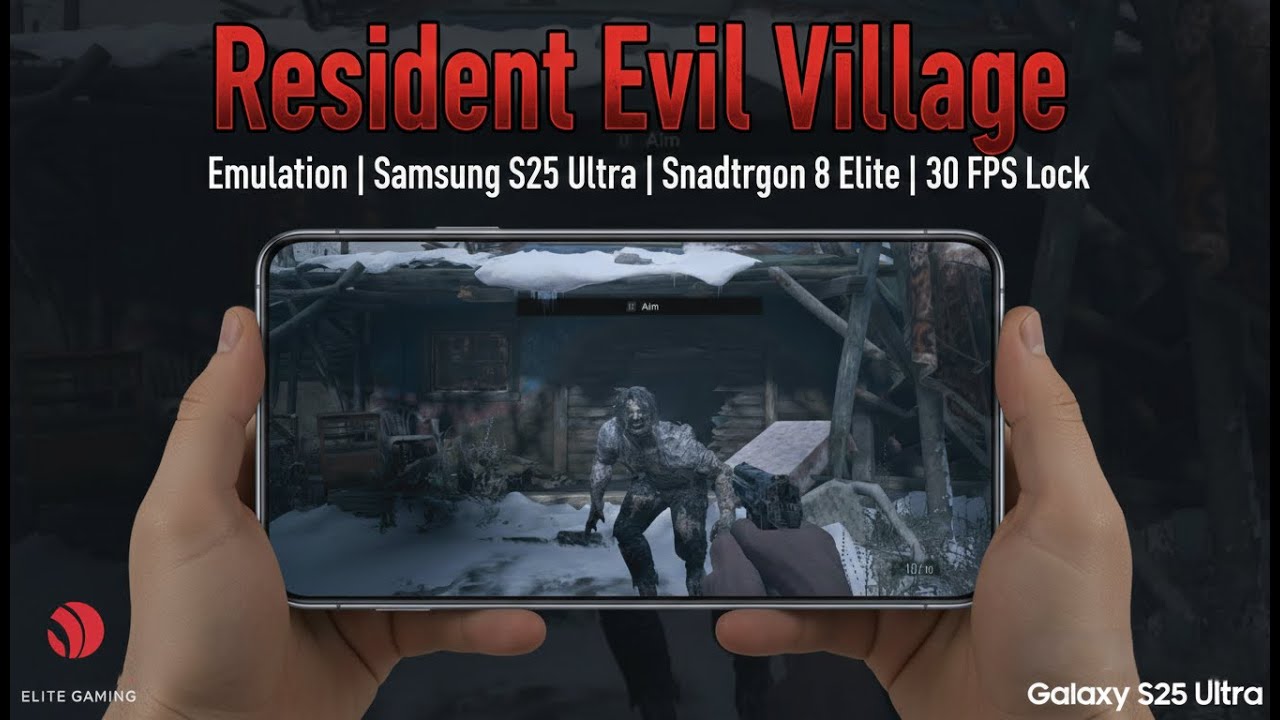 Resident Evil Village — Snapdragon 8 Elite | 30 FPS Lock | New Turnip 2026 Drivers