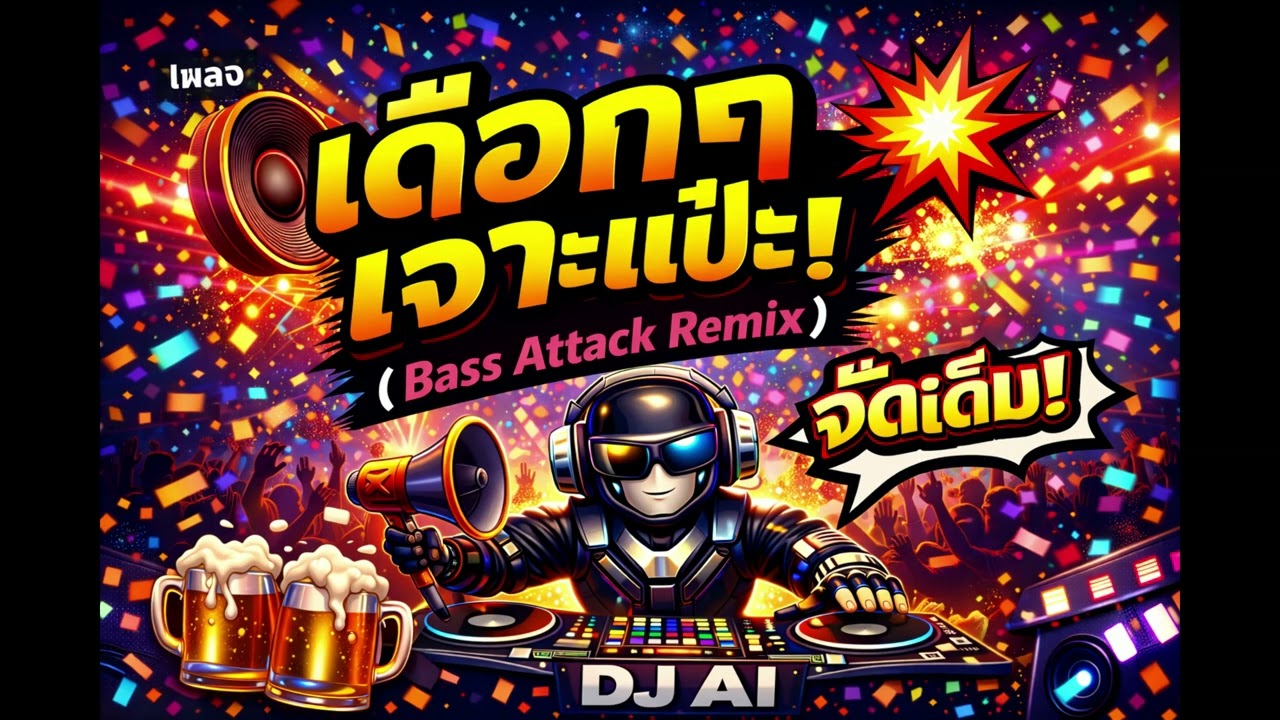 เดือกๆ เจาะแป๊ะ! (Bass Attack Remix) – DJ AI
