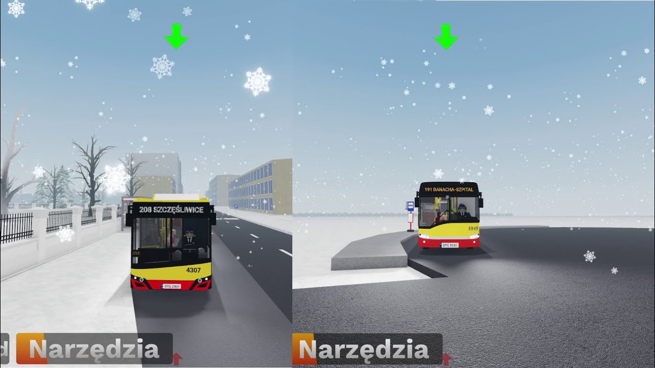 Linia 191 i 208 ( Trasa Zmieniona ) ( DTG 2 ) - Roblox 