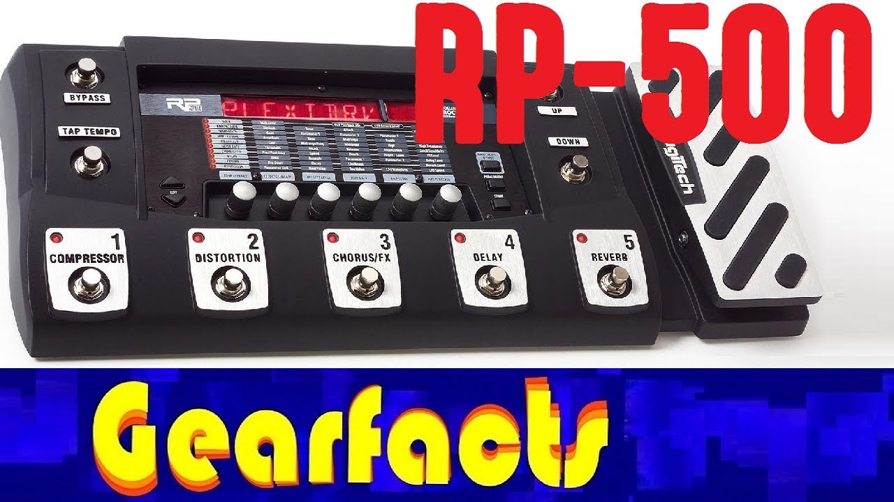 Мультиэффектный синтезатор Digitech RP-500: переосмысление. По-прежнему великолепен.