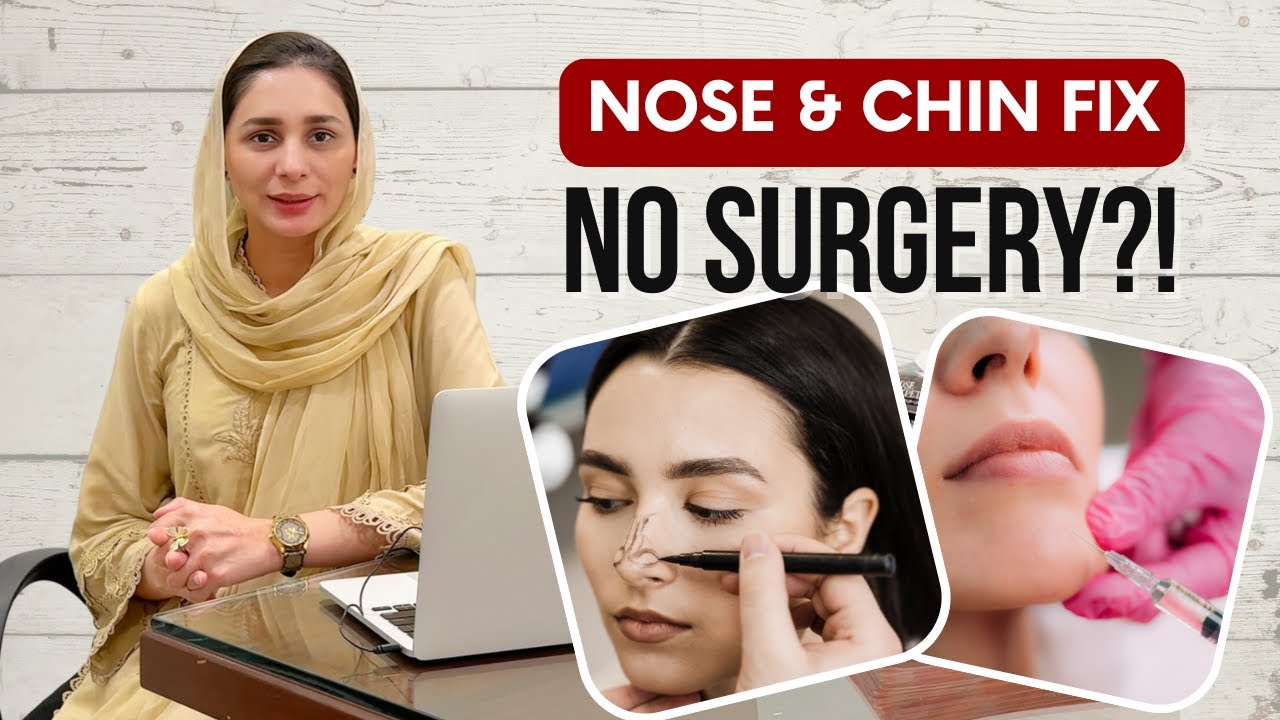 Nose & Chin Makeover — No Surgery, No Downtime!