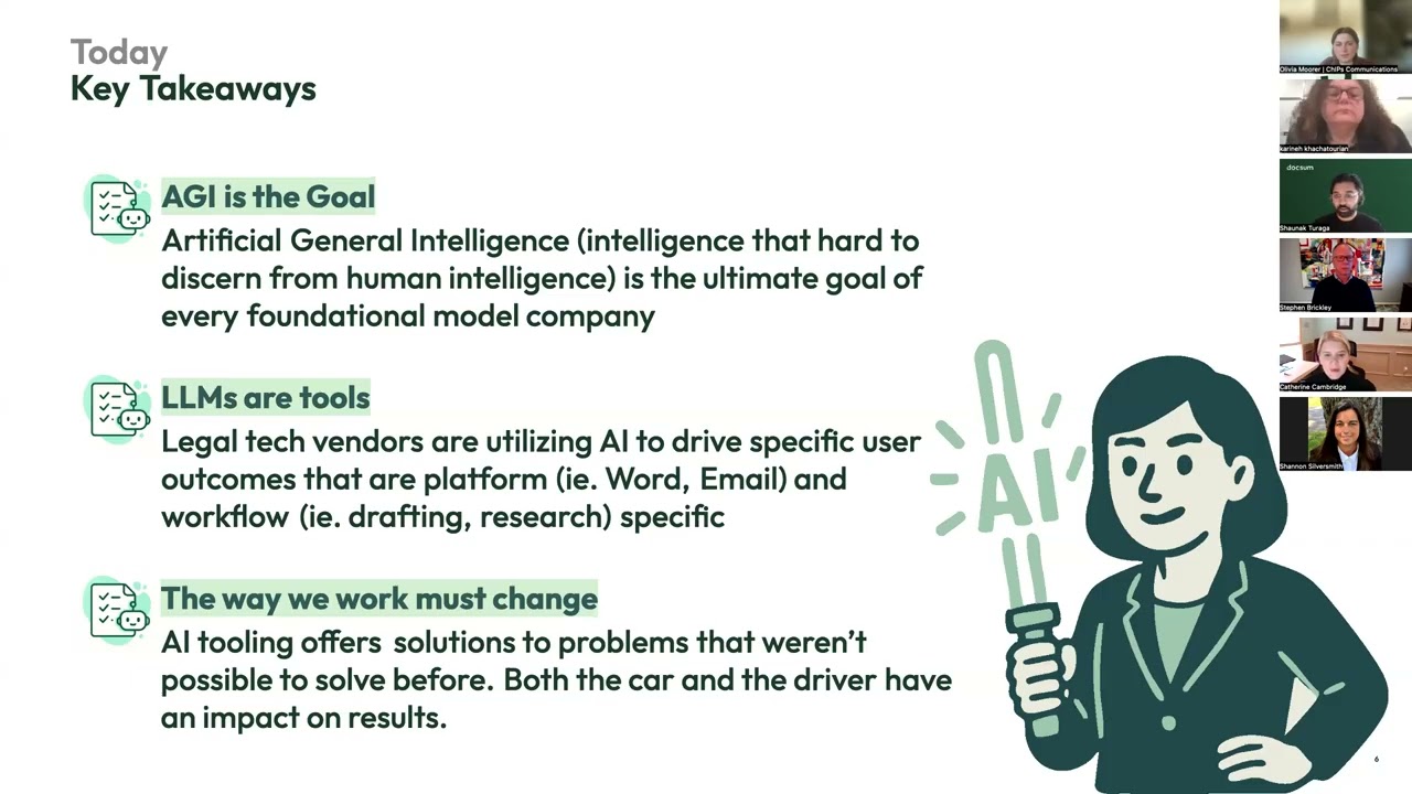 ChIPs Accelerators: Legal AI—Truth Behind the Prompt