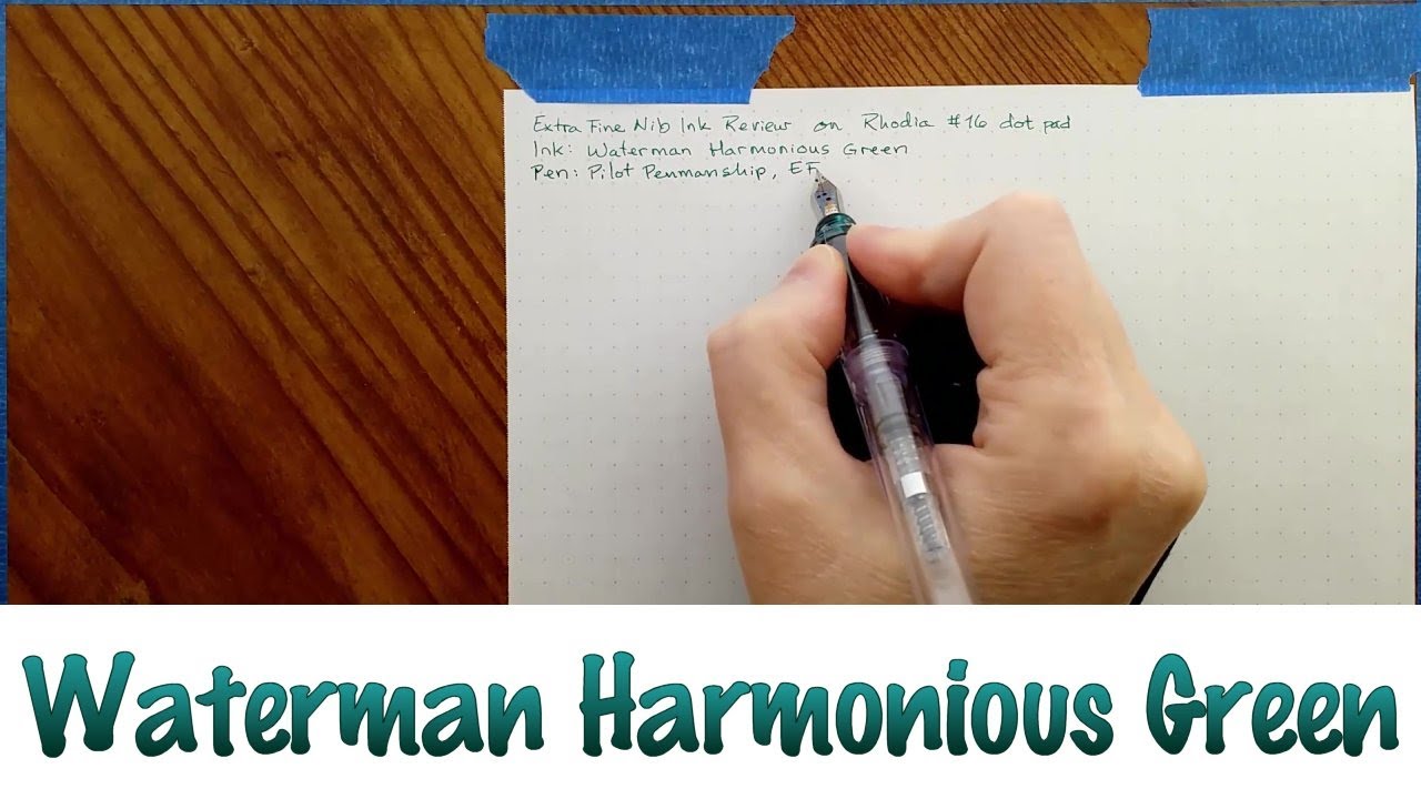 Waterman Harmonious Green