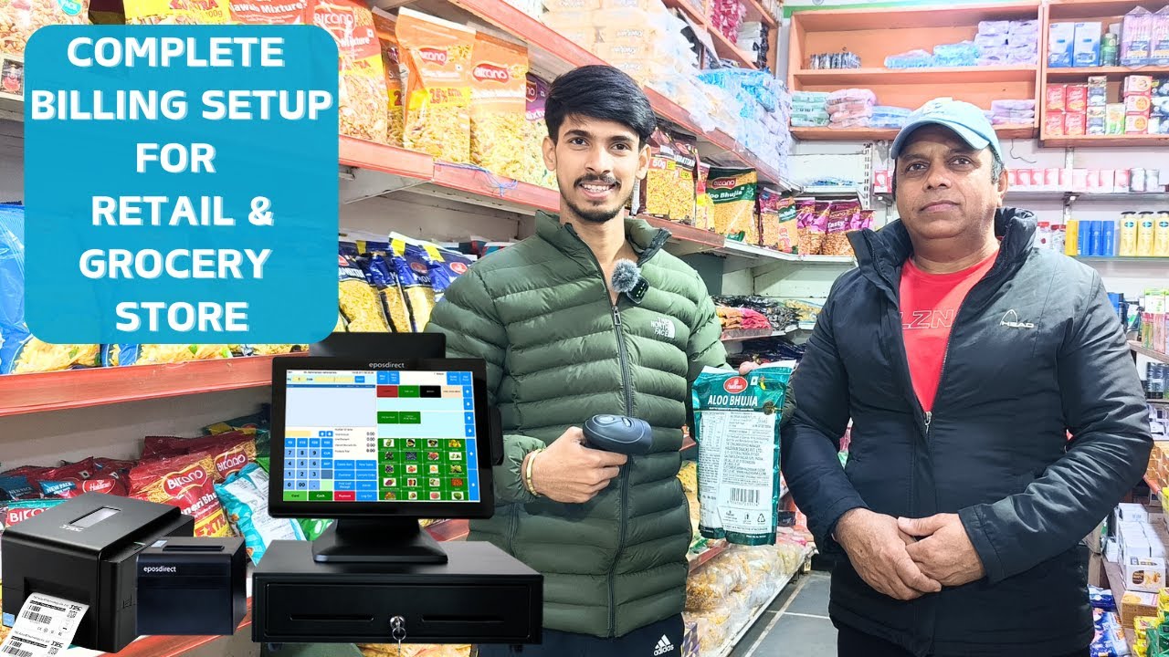 COMPLETE BILLING SETUP FOR RETAIL & GROCERY STORE