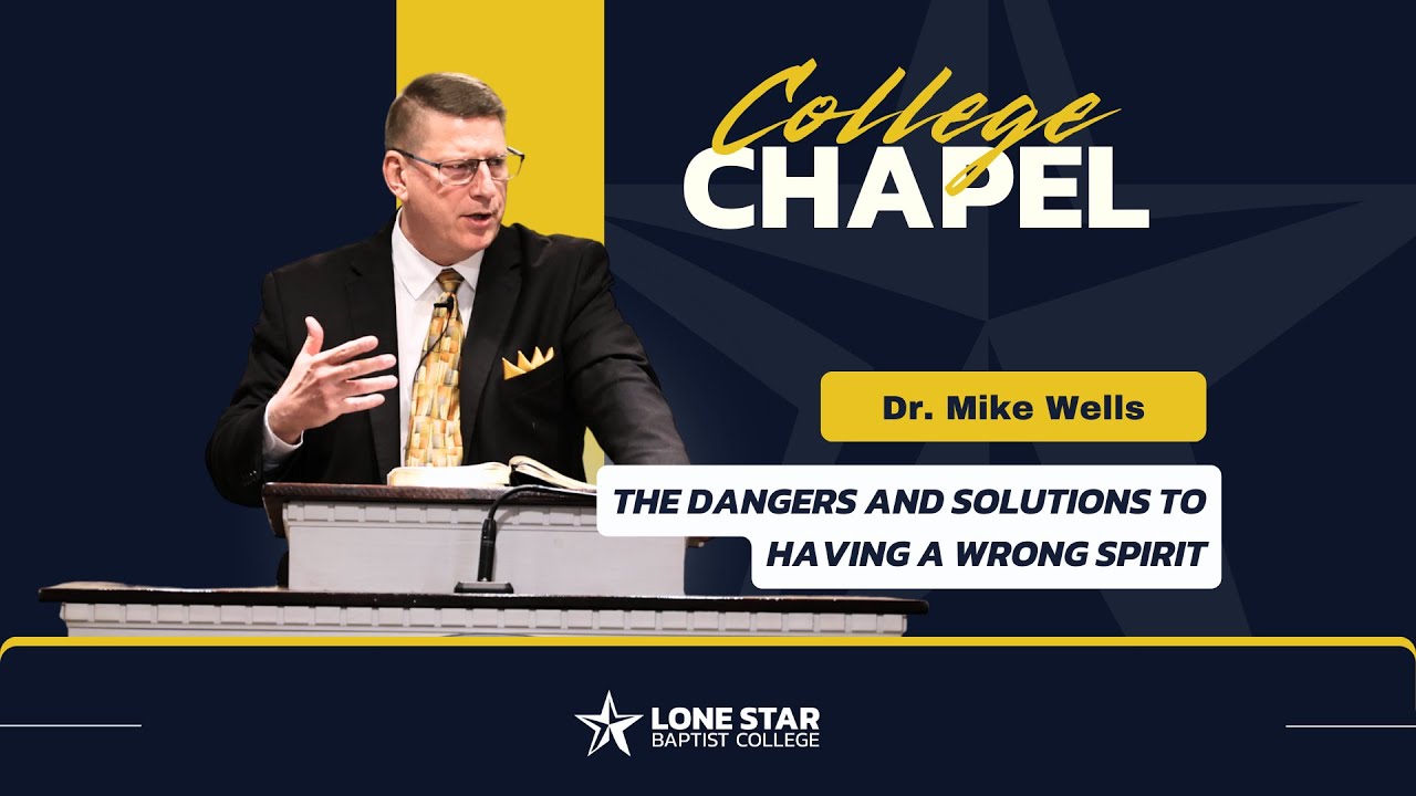 Pastor Mike Wells: The Dangers and Solutions to Having a Wrong Spirit