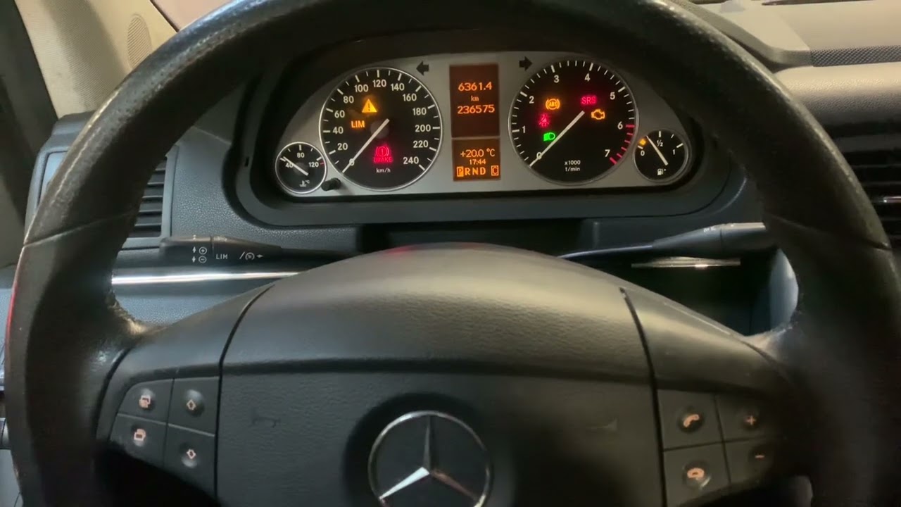 Mercedes B-класс изменить язык меню