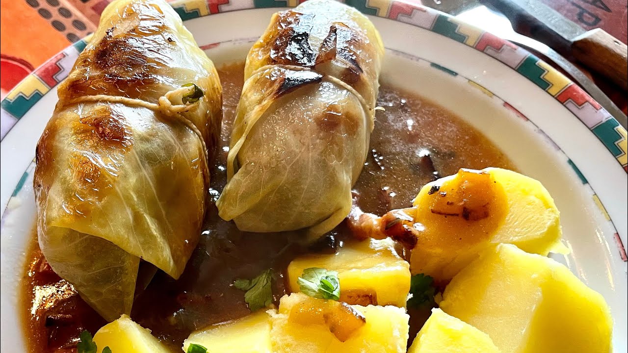 KOHLROULADEN mit Kartoffeln! Oma’s Rezept!