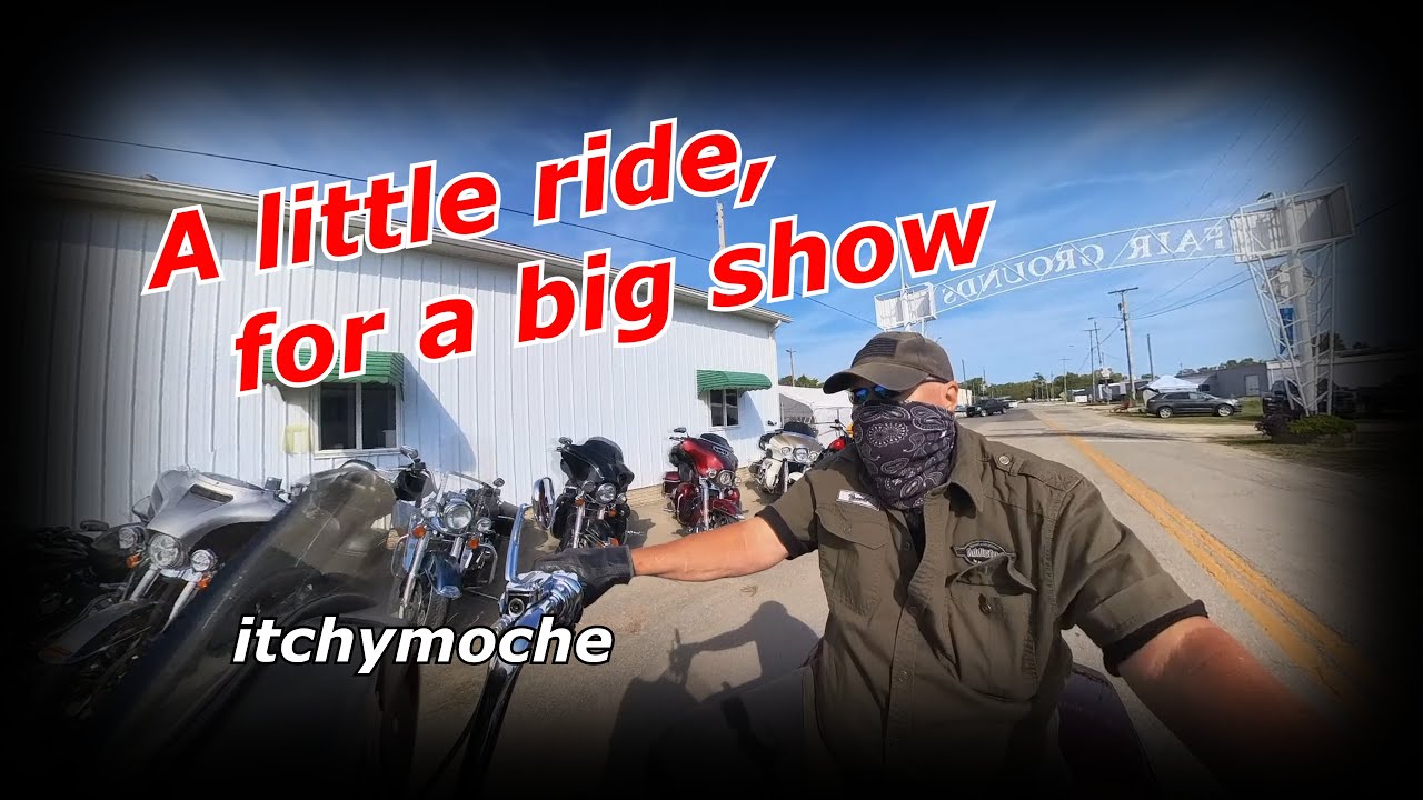 A little ride for a big show