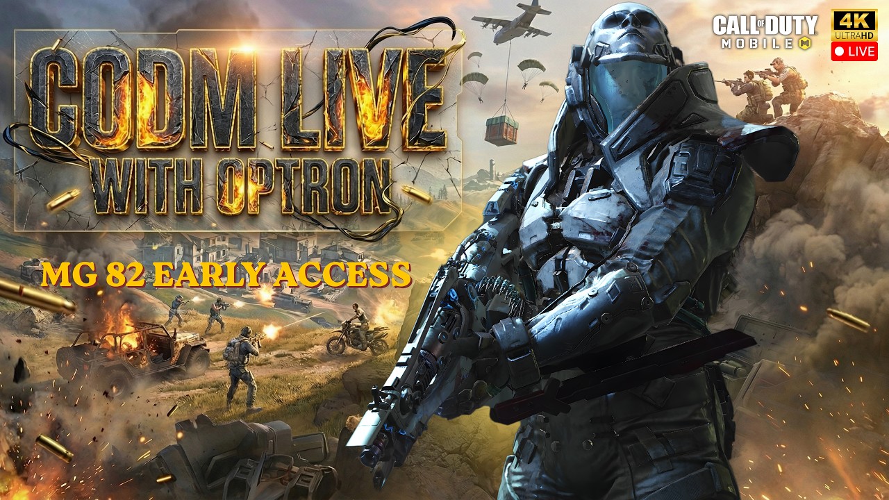 CODM LIVE🔥| THE WEEKEND CALL OF DUTY MOBILE BATTLE ROYALE LIVE SHOW | 4K ULTRAHD